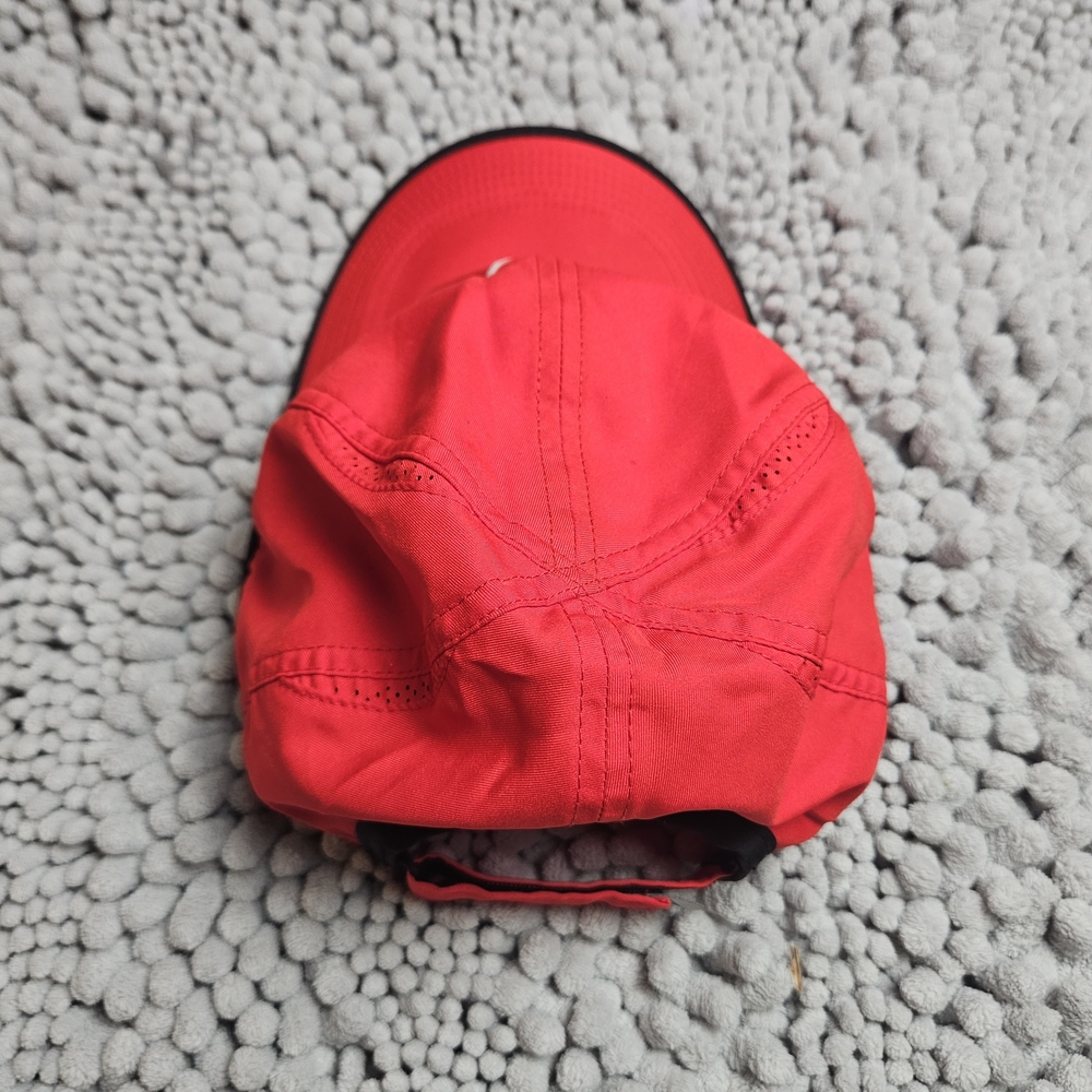 Nike Featherlight Dri-FIT Running Cap Red Black - Picture 5 of 6
